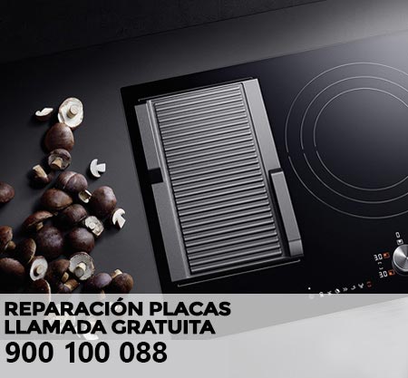 Reparación averías placa de cocción Norwood